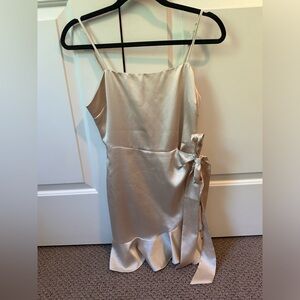 Gold dress